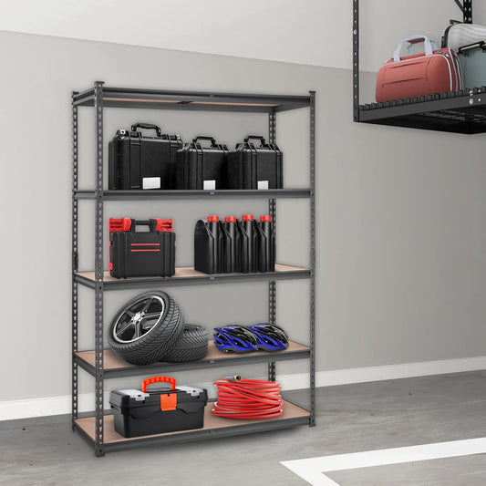 VEVOR Storage Shelves 5-Tier Adjustable 2000 lbs 48"x18"x72" Shelving Unit