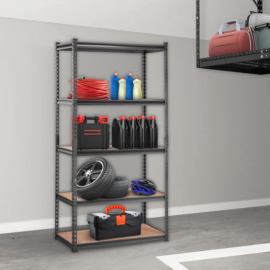 VEVOR Storage Shelves 5-Tier Adjustable 2000 lbs 36"x18"x72" Shelving Unit