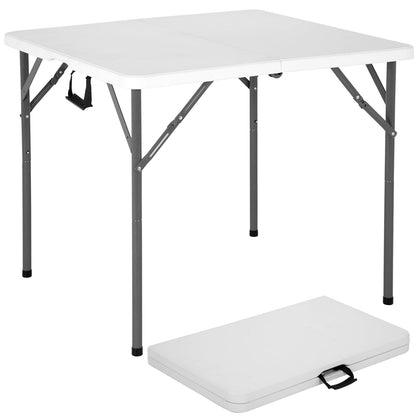 BestOffice | 6FT Folding Table | White | Portable Plastic Table