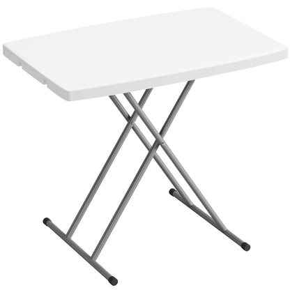 BestOffice | 6FT Folding Table | White | Portable Plastic Table