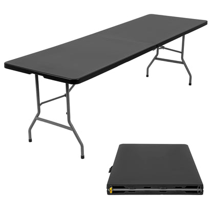 BestOffice | 6FT Folding Table | White | Portable Plastic Table