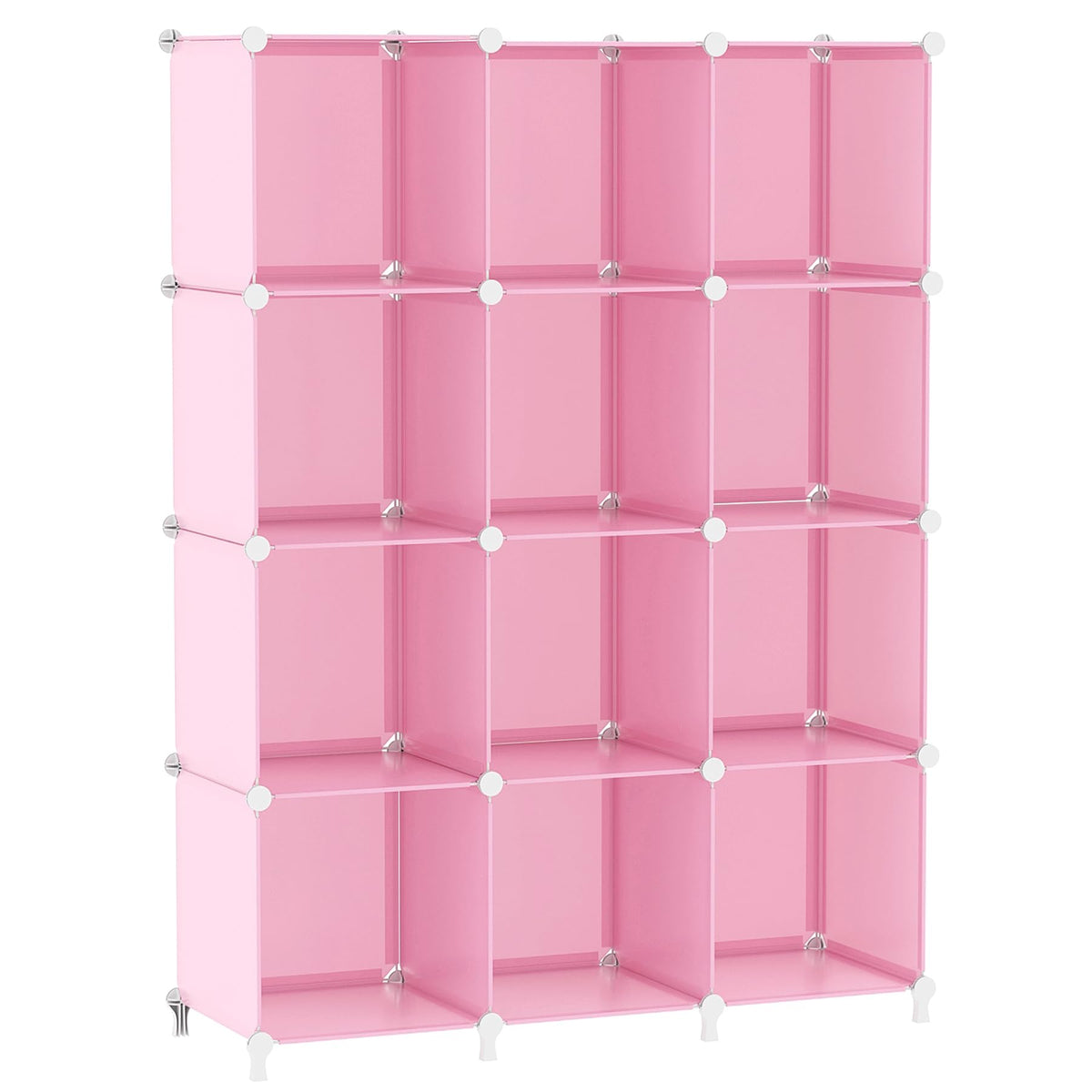 AWTATOS 12 Cube Storage Organizer, Closet Organizer Storage Shelves, White