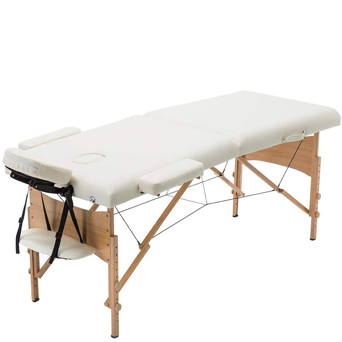 BestMassage Massage Bed Portable Folding Massage Table 24" Wide,Black