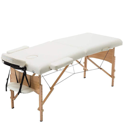 BestMassage Massage Bed Portable Folding Massage Table 24" Wide,Black